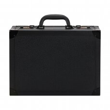 Hairdresser's and barber's suitcase for tools, black color