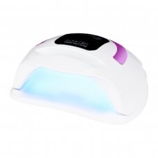 Profesionali UV/LED nagų lempa manikiūrui Dual Led Glow S1, 168W, baltos spalvos