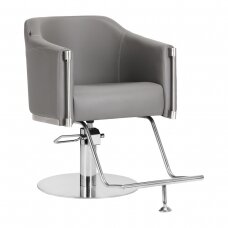 Профессиональный парикмахерский стул GABBIANO BURGOS, цвет серый