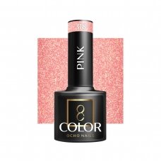 OCHO NAILS long-lasting hybrid nail polish for manicure PINK 318, 5 g.