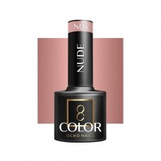 OOCHO NAILS long-lasting hybrid nail polish for manicure NUDE N05, 5 g.