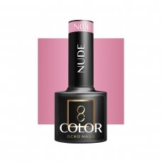 OOCHO NAILS long-lasting hybrid nail polish for manicure NUDE N08, 5 g.