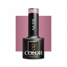 OOCHO NAILS long-lasting hybrid nail polish for manicure NUDE N09, 5 g.