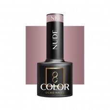 OOCHO NAILS long-lasting hybrid nail polish for manicure NUDE N10, 5 g.