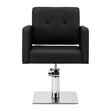 Professional hairdressing chair GABBIANO BERGAMO, black color Professional hairdressing chair GABBIANO BERGAMO, black color