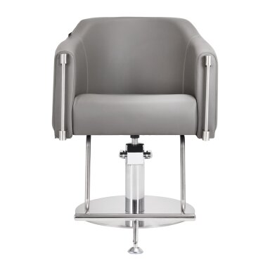 Professional hairdressing chair GABBIANO BURGOS, gray color Professional hairdressing chair GABBIANO BURGOS, gray color