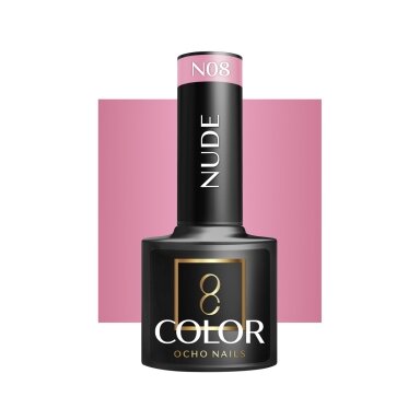 OOCHO NAILS long-lasting hybrid nail polish for manicure NUDE N08, 5 g. OOCHO NAILS long-lasting hybrid nail polish for manicure NUDE N08, 5 g.