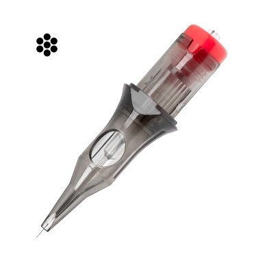 EL CARTEL cartridge for tattoos and permanent makeup V2 /0.0.30 /7RLL /Liner, 10 pcs. EL CARTEL cartridge for tattoos and permanent makeup V2 /0.0.30 /7RLL /Liner, 10 pcs.