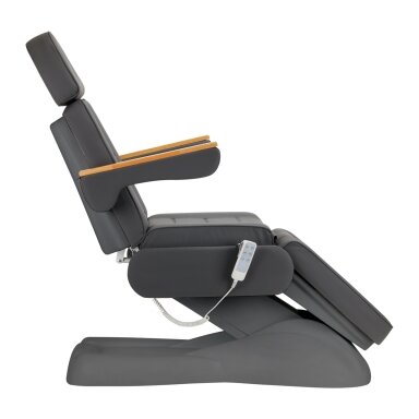 Профессиональная электрическая кушетка для косметологов SILLON LUX 273B, 3 мотора, серого цвета Профессиональная электрическая кушетка для косметологов SILLON LUX 273B, 3 мотора, серого цвета