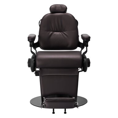 Professional barber chair for hairdressers and barbershops GABBIANO DUKE, brown Professional barber chair for hairdressers and barbershops GABBIANO DUKE, brown