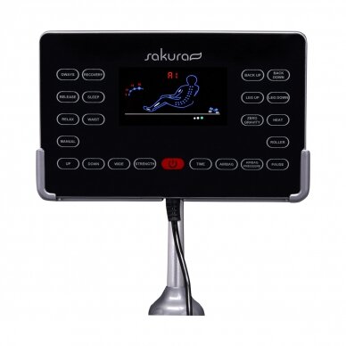Кресло SAKURA COMFORT PLUS 806 с функцией массажа и встроенным Bluetooth, цвет серый 6 Кресло SAKURA COMFORT PLUS 806 с функцией массажа и встроенным Bluetooth, цвет серый 6