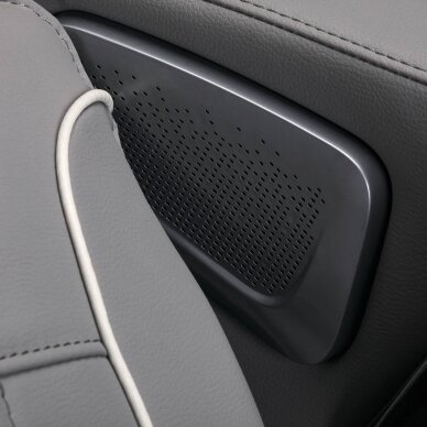 Кресло SAKURA COMFORT PLUS 806 с функцией массажа и встроенным Bluetooth, цвет серый 8 Кресло SAKURA COMFORT PLUS 806 с функцией массажа и встроенным Bluetooth, цвет серый 8