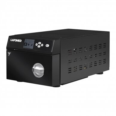 Professional autoclave for tool sterilization LAFOMED LFSS03AA with LCD screen (medical class B) 3L, black color Professional autoclave for tool sterilization LAFOMED LFSS03AA with LCD screen (medical class B) 3L, black color