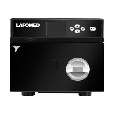 Professional autoclave for tool sterilization LAFOMED LFSS03AA with LCD screen (medical class B) 3L, black color 1 Professional autoclave for tool sterilization LAFOMED LFSS03AA with LCD screen (medical class B) 3L, black color 1