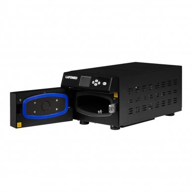 Professional autoclave for tool sterilization LAFOMED LFSS03AA with LCD screen (medical class B) 3L, black color 4 Professional autoclave for tool sterilization LAFOMED LFSS03AA with LCD screen (medical class B) 3L, black color 4
