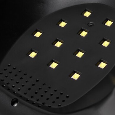 Profesionali UV/LED nagų lempa manikiūrui GLOW V1 168W, baltos spalvos 8
