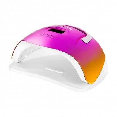 Professional UV/LED nail lamp for manicure GLOW F2 RC 220W, fuchsia/gold color 1 Professional UV/LED nail lamp for manicure GLOW F2 RC 220W, fuchsia/gold color 1