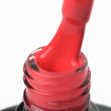 OCHO NAILS long-lasting hybrid nail polish for manicure RED 201, 5 g.  2