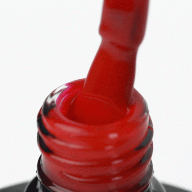OCHO NAILS long-lasting hybrid nail polish for manicure RED 204, 5 g. 2
