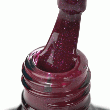 OCHO NAILS long-lasting hybrid nail polish for manicure RED 209, 5 g. 2
