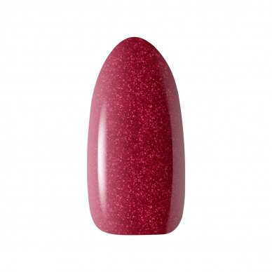 OCHO NAILS ilgalaikis hibridinis nagų lakas manikiūrui RED 211, 5 g. 1 OCHO NAILS ilgalaikis hibridinis nagų lakas manikiūrui RED 211, 5 g. 1
