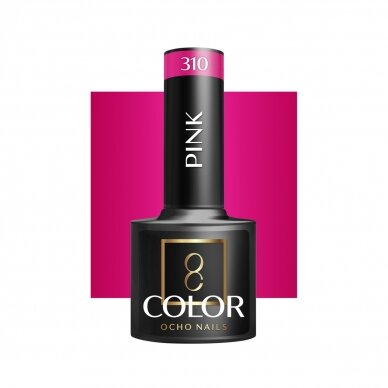 OCHO NAILS long-lasting hybrid nail polish for manicure PINK 310, 5 g.
