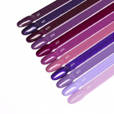 OCHO NAILS long-lasting hybrid nail polish for manicure VIOLET 405, 5 g. 3 OCHO NAILS long-lasting hybrid nail polish for manicure VIOLET 405, 5 g. 3