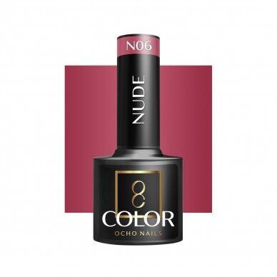 OOCHO NAILS long-lasting hybrid nail polish for manicure NUDE N06, 5 g. OOCHO NAILS long-lasting hybrid nail polish for manicure NUDE N06, 5 g.