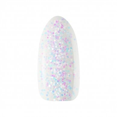 OCHO NAILS Стойкий гибридный лак для маникюра GLITTER G01, 5 г. 1 OCHO NAILS Стойкий гибридный лак для маникюра GLITTER G01, 5 г. 1
