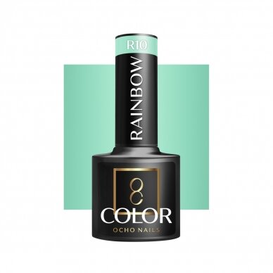 OCHO NAILS long-lasting hybrid nail polish for manicure RAINBOW R10, 5 g. OCHO NAILS long-lasting hybrid nail polish for manicure RAINBOW R10, 5 g.