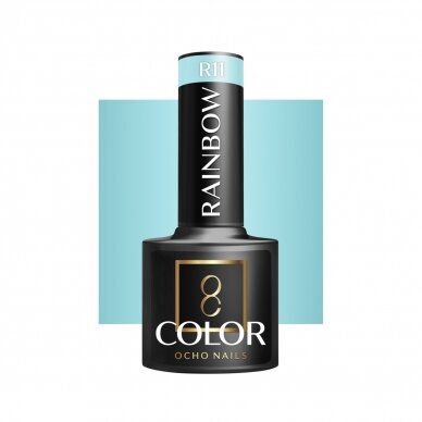 OCHO NAILS long-lasting hybrid nail polish for manicure RAINBOW R11, 5 g. OCHO NAILS long-lasting hybrid nail polish for manicure RAINBOW R11, 5 g.