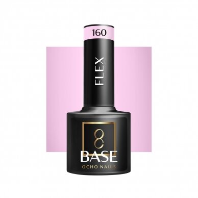 OCHO NAILS hibridinė gelinio lakavimo bazė FLEX 160, 5g. OCHO NAILS hibridinė gelinio lakavimo bazė FLEX 160, 5g.