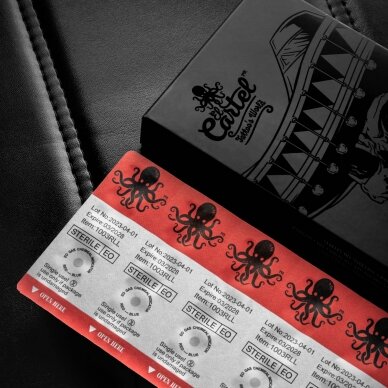 EL CARTEL cartridge for tattoos and permanent makeup V2 0.35/RLX4 Long Taper, 10 pcs. 4 EL CARTEL cartridge for tattoos and permanent makeup V2 0.35/RLX4 Long Taper, 10 pcs. 4