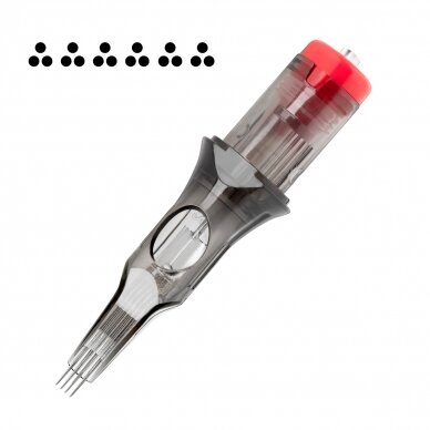EL CARTEL cartridge for tattoos and permanent makeup V2 0.35/RLX6 Long Taper, 10 pcs. EL CARTEL cartridge for tattoos and permanent makeup V2 0.35/RLX6 Long Taper, 10 pcs.