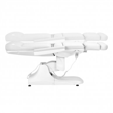 AZZURRO professional electric cosmetology chair - couch 891 (3 motors), white color 5