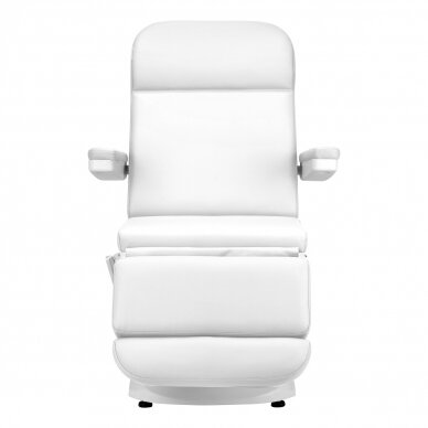 AZZURRO professional electric cosmetology chair - couch 891 (3 motors), white color 6