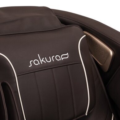 Массажное кресло SAKURA COMFORT PLUS 806, коричневое. 6 Массажное кресло SAKURA COMFORT PLUS 806, коричневое. 6