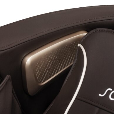 Массажное кресло SAKURA COMFORT PLUS 806, коричневое. 7