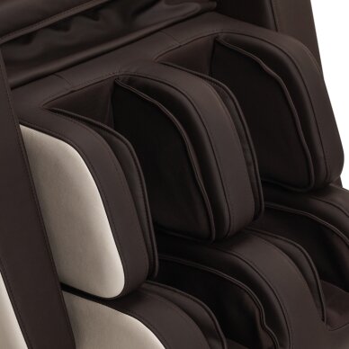 Массажное кресло SAKURA COMFORT PLUS 806, коричневое. 8