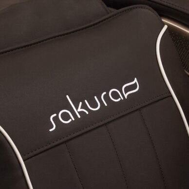 Массажное кресло SAKURA COMFORT PLUS 806, коричневое. 9 Массажное кресло SAKURA COMFORT PLUS 806, коричневое. 9