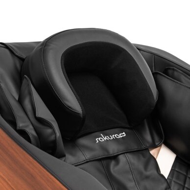 Массажное кресло SAKURA CLASSIC 305, дерево и экокожа 9