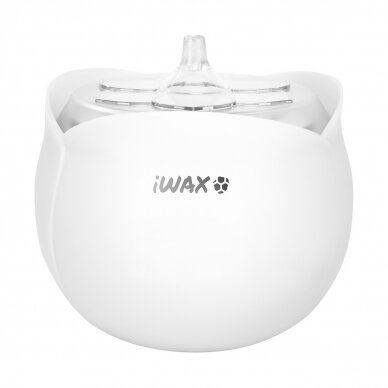 Profesionalus vaško šildytuvas IWAX FLOWER 450 ml, baltos spalvos 1