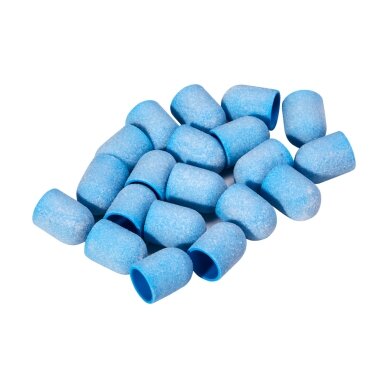 EXO BLUE MED vienkartiniai antgaliai pedikiūrui HARD CAP 10 mm 220 gritų, 20 vnt. EXO BLUE MED vienkartiniai antgaliai pedikiūrui HARD CAP 10 mm 220 gritų, 20 vnt.