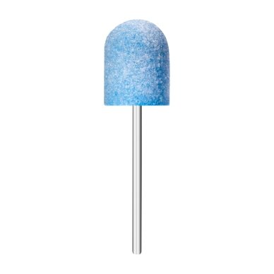EXO BLUE MED vienkartiniai antgaliai pedikiūrui HARD CAP 10 mm 220 gritų, 20 vnt. 1