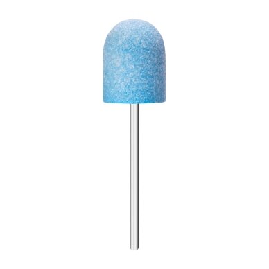 EXO BLUE MED vienkartiniai antgaliai pedikiūrui HARD CAP 13 mm 150 gritų, 20 vnt. 1