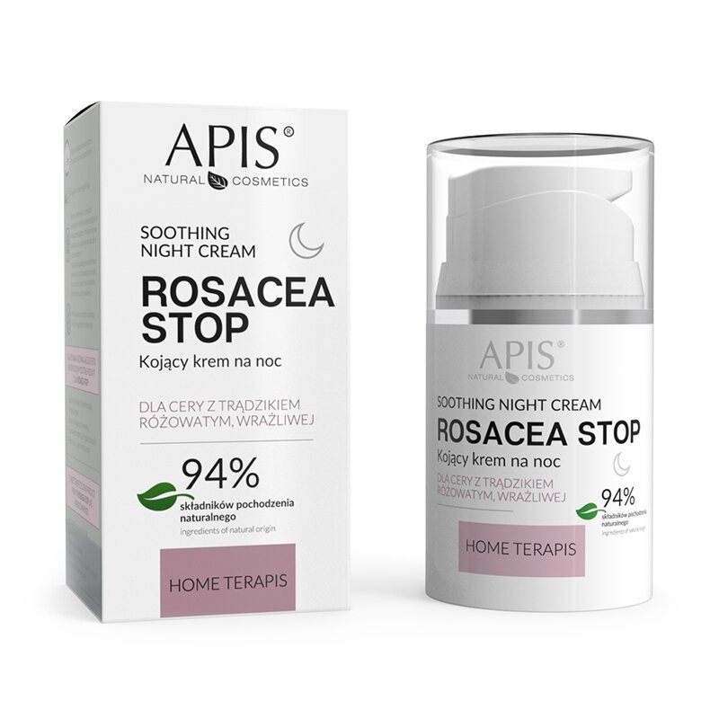 APIS ROSACEA STOP soothing night face cream, 50 ml