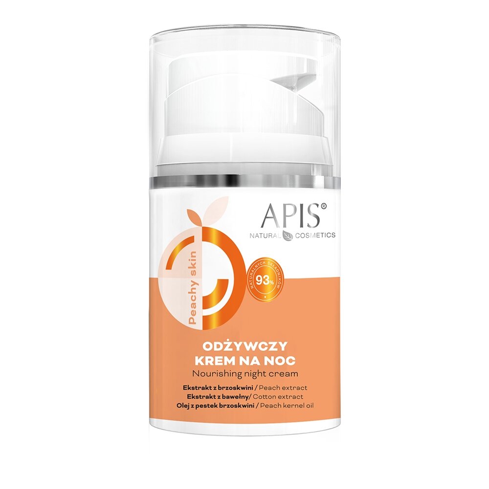APIS PEACHY SKIN nourishing night cream, 50 ml