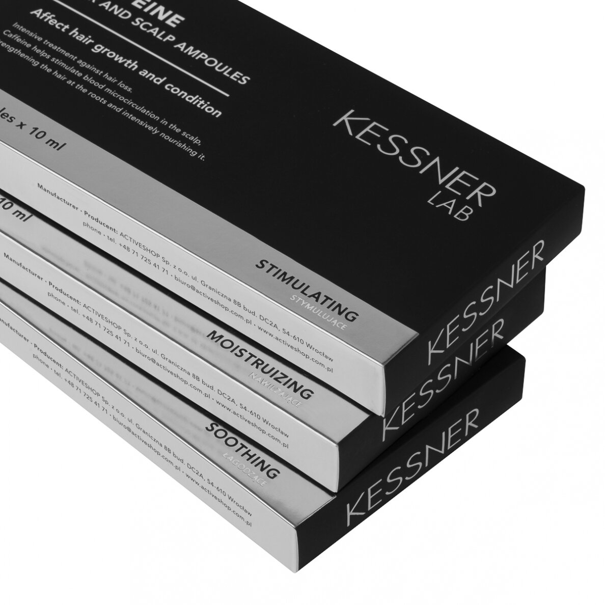KESSNER LAB prebiotinės ampulės galvos odai ir plaukams 10x10 ml 3 KESSNER LAB prebiotinės ampulės galvos odai ir plaukams 10x10 ml 3