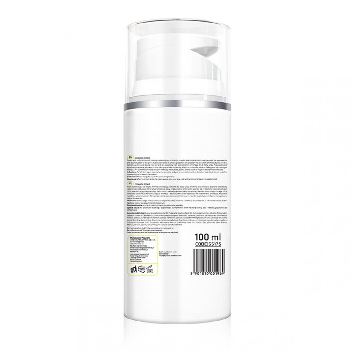 APIS CERAMIDE REPAIR restorative cream with ceramides and Omega 3-6-9 acids, 100 ml 1
