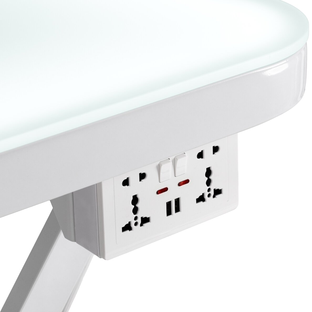 Profesionalus elektrinis gyvūnų kirpimo stalas P4W 3 su apšvietimu, baltos spalvos 6 Profesionalus elektrinis gyvūnų kirpimo stalas P4W 3 su apšvietimu, baltos spalvos 6